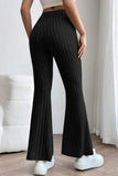 Load image into Gallery viewer, Basic Bae Full Size Ribbed High Waist Flare Pants