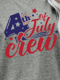 Load image into Gallery viewer, 4th OF JULY Graphic Round Neck Tee