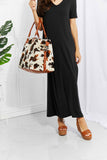 Load image into Gallery viewer, Animal Print Plush Weekender Bag