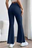 Load image into Gallery viewer, Basic Bae Full Size Ribbed High Waist Flare Pants