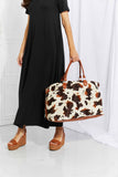 Load image into Gallery viewer, Animal Print Plush Weekender Bag