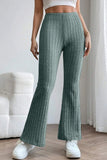 Load image into Gallery viewer, Basic Bae Full Size Ribbed High Waist Flare Pants