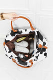 Load image into Gallery viewer, Animal Print Plush Weekender Bag