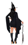 Load image into Gallery viewer, 2PC MIDNIGHT COVEN WITCH COSTUME