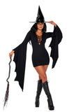 Load image into Gallery viewer, 2PC MIDNIGHT COVEN WITCH COSTUME