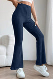 Load image into Gallery viewer, Basic Bae Full Size Ribbed High Waist Flare Pants