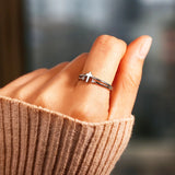 Load image into Gallery viewer, 925 Sterling Silver Cross Ring