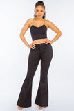 Load image into Gallery viewer, American Bazi High Waist Pull On Flare Jeans