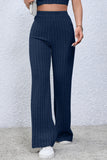 Load image into Gallery viewer, Basic Bae Full Size Ribbed High Waist Flare Pants