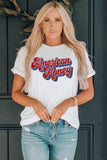 Load image into Gallery viewer, American HONEY Cuffed Tee